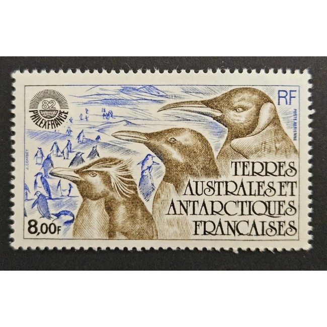 French South and Antarctic Terr. 1982 - Philexfrance, pinguini, neuzat French South and Antarctic Terr. 1982 - Philexfrance, pinguini, neuzat