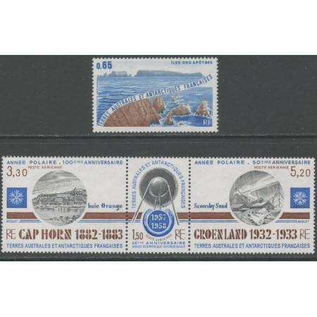 French South and Antarctic Terr. 1983 - Anul polar, serie neuzata French South and Antarctic Terr. 1983 - Anul polar, serie neuzata