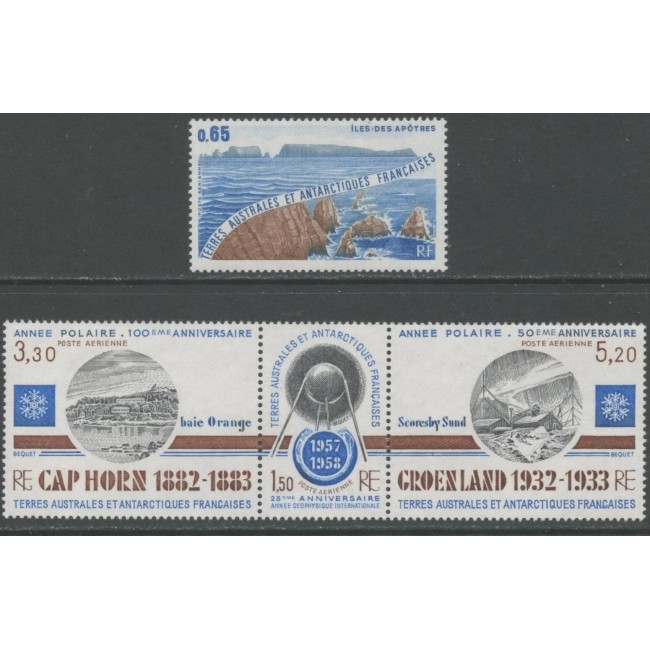 French South and Antarctic Terr. 1983 - Anul polar, serie neuzata