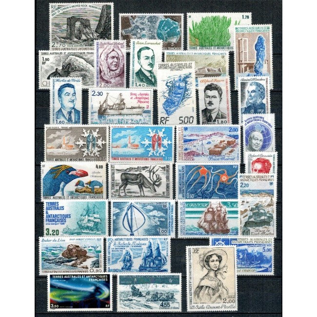 French South and Antarctic Territories - Lot timbre neuzate French South and Antarctic Territories - Lot timbre neuzate