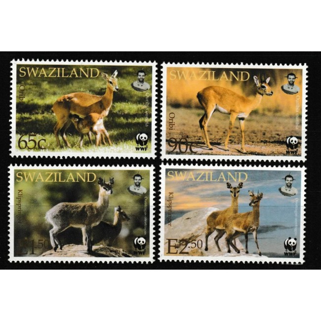 Swaziland 2001 - Fauna WWF, animale, serie neuzata Swaziland 2001 - Fauna WWF, animale, serie neuzata