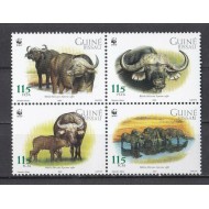 Guinea Bissau 2002 - Fauna WWF, animale, serie neuzata