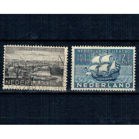 Olanda 1934 - Aniversare Curacao, vapoare, serie Olanda 1934 - Aniversare Curacao, vapoare, serie