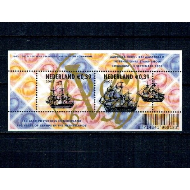 Olanda 2002 - Expo Amphilex, vapoare, colita neuzata