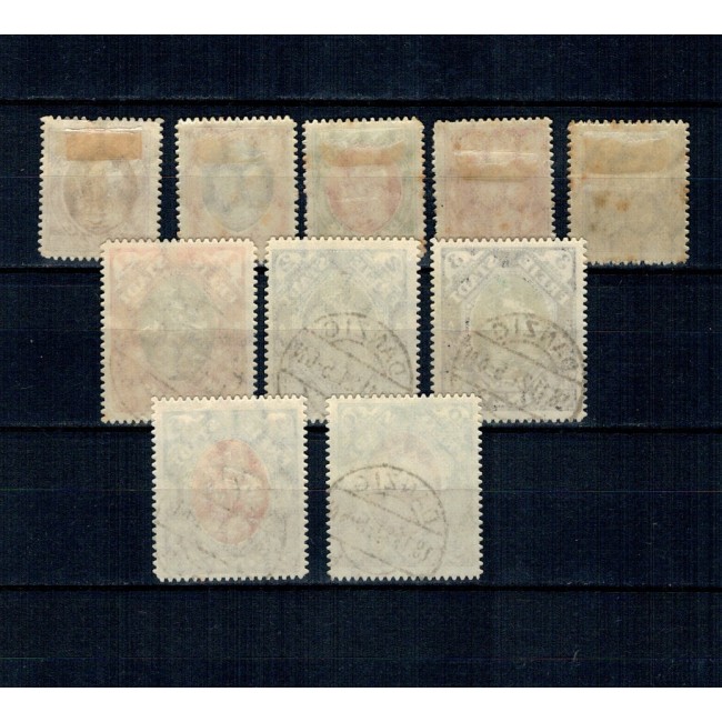 Danzig 1921 - Aniversarea orasului, vapoare, serie