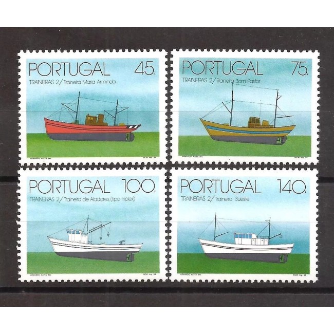 Portugalia 1994 - Vapoare, serie neuzata