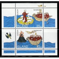 Islanda 1994 - Europa, CEPT, colita neuzata