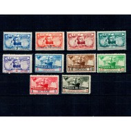 Ecuador 1935 - Descoperirea Americii, serie nestampilata