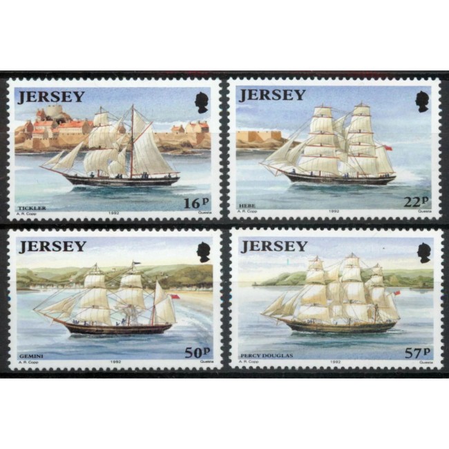 Jersey 1992 - Vapoare, serie neuzata