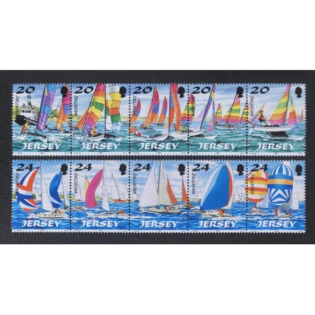 Jersey 1998 - Yachting, serie neuzata Jersey 1998 - Yachting, serie neuzata
