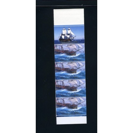 Australia 1995 - Vapoare, Endeavour, carnet filatelic neuzat Australia 1995 - Vapoare, Endeavour, carnet filatelic neuzat