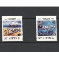 St. Kitts 1992 - Descoperirea Americii, Columb, serie neuzata