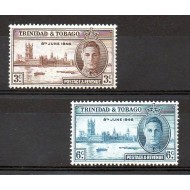 Trinidad Tobago 1946 - Victoria, serie neuzata