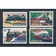 Australia 1979 - Locomotive, trenuri, serie neuzata