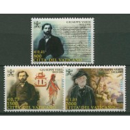 Vatican 2001 - Giuseppe Verdi, compozitor, serie neuzata