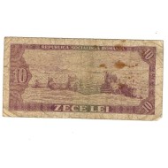 Romania 1966 - 10 lei, uzat