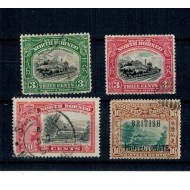British North Borneo - Mic lot timbre stampilate