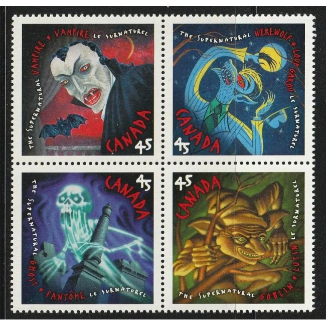 Canada 1997 - Supranatural, legende, serie neuzata