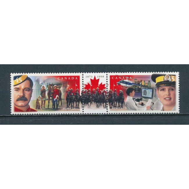Canada 1998 - Politia calare, serie neuzata Canada 1998 - Politia calare, serie neuzata