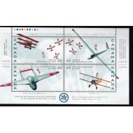 Canada 1999 - Avioane, aviație, colita neuzata