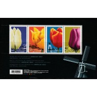Canada 2002 - Flori, lalele, bloc neuzat