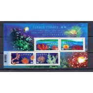 Canada 2002 - Corali, bloc neuzat