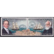 Canada 2004 - Vapoare, serie timbre autocolant neuzate