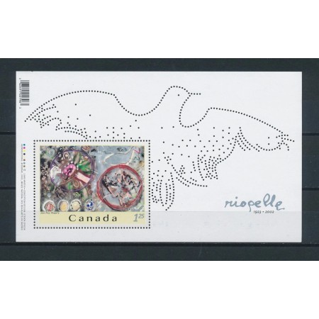Canada 2003 - Picturi, arta, colita neuzata