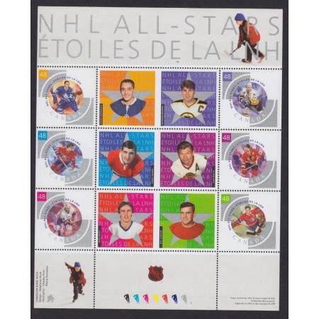 Canada 2003 - Hochei, NHL, jucători, minicoala neuzata