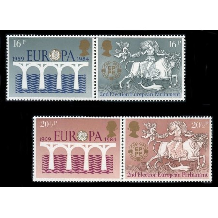 Marea Britanie 1984 - Europa, CEPT, serie neuzata Marea Britanie 1984 - Europa, CEPT, serie neuzata