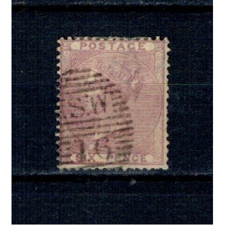 Marea Britanie 1856 - Mi.No.14 stampilat Marea Britanie 1856 - Mi.No.14 stampilat