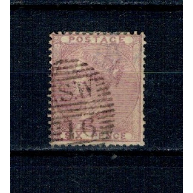 Marea Britanie 1856 - Mi.No.14 stampilat Marea Britanie 1856 - Mi.No.14 stampilat