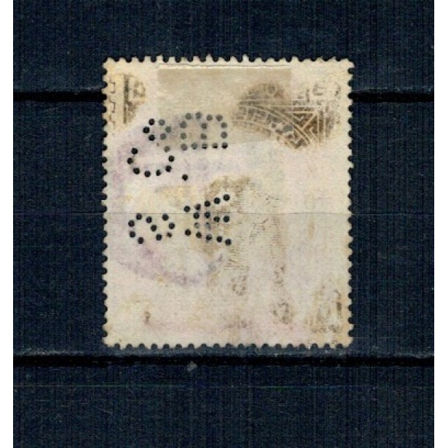 Marea Britanie 1890 - Uzual 5Sh, stampilat