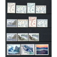Insulele Feroe 1975 - Uzuale, vederi, serie neuzata