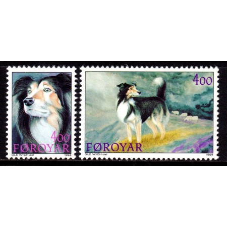 Insulele Feroe 1994 - Câini, serie neuzata Insulele Feroe 1994 - Câini, serie neuzata