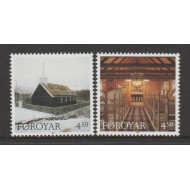 Insulele Feroe 1997 - Crăciun, Biserica Hvalvik, serie neuzata