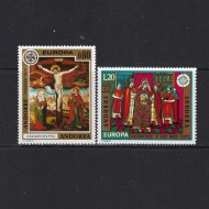 Andorra (Fr) 1975 - Europa, picturi, arta, serie neuzata