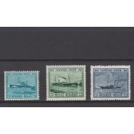 Belgia 1946 - Vapoare, Ostende-Dover, serie neuzata