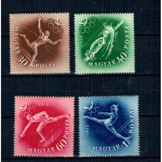 Ungaria 1953 - Sport, serie neuzata incompleta