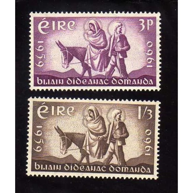 Irlanda 1960 - Anul International al Refugiaților, serie neuzata