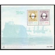 Portugal Madeira 1980 - Timbru pe timbru, bloc neuzat