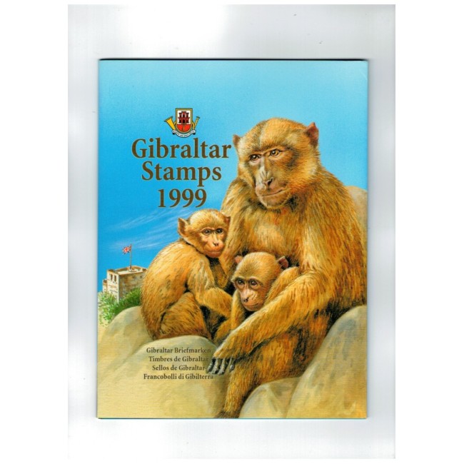 Gibraltar 1999 - Folder cu toate timbrele emise, neuzat