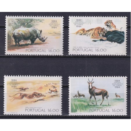 Portugalia 1984 - Fauna, animale din Zoo Lisabona, serie neuzata Portugalia 1984 - Fauna, animale din Zoo Lisabona, serie neuzata