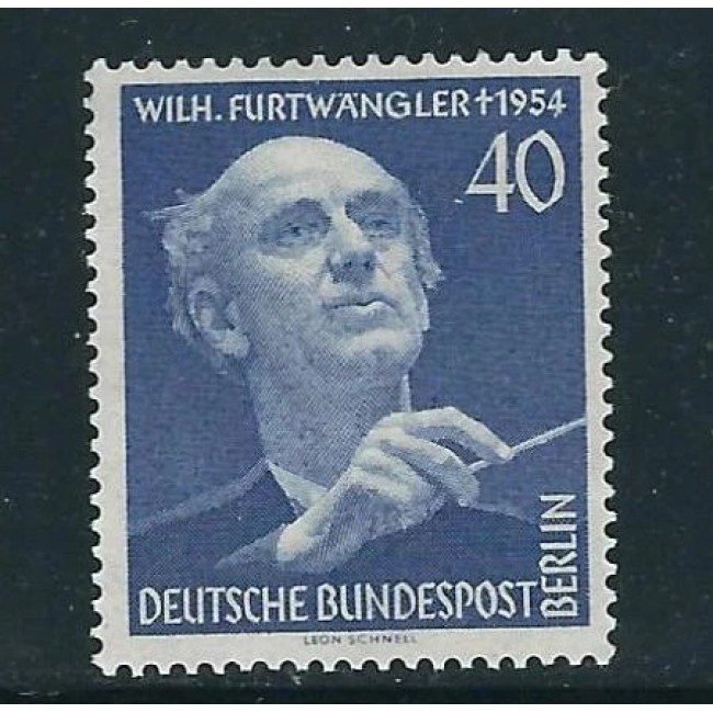 Berlin 1955 - Wilhelm Furtwangler, dirijor, compozitor, personalitati, neuzat