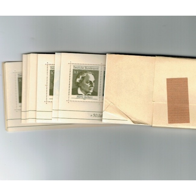 Bundes 1969 - Personalități feminine, lot 100buc colite neuzate
