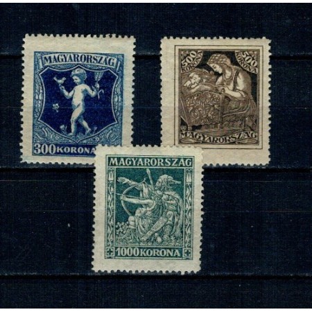 Ungaria 1924 - Combaterea tuberculozei, binefacere, serie neuzata Ungaria 1924 - Combaterea tuberculozei, binefacere, serie neuzata