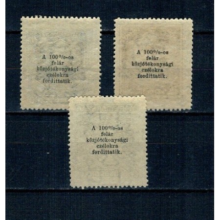 Ungaria 1924 - Combaterea tuberculozei, binefacere, serie neuzata Ungaria 1924 - Combaterea tuberculozei, binefacere, serie neuzata