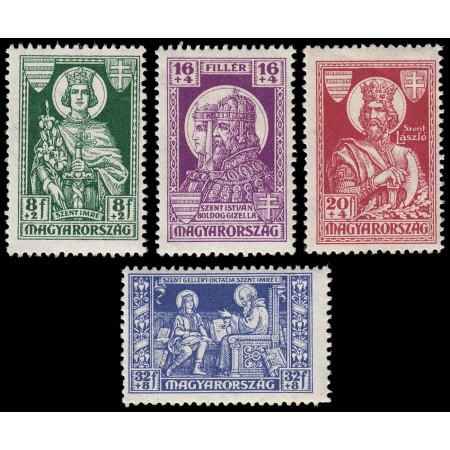 Ungaria 1930 - Sfântul Emeric, Szent Imre, serie neuzata Ungaria 1930 - Sfântul Emeric, Szent Imre, serie neuzata