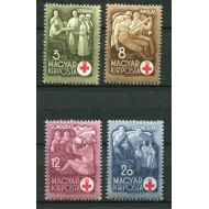 Ungaria 1942 - Crucea Rosie, serie neuzata