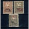 1917/1918 - Ocupația germana in Romania, Timbru de Ajutor, Mi.No.1x, 3x, 5a neuzate